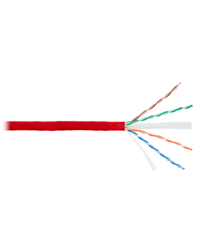 U/UTP 4pair, Cat6, Solid, In, нг(А)-HF (NMC 4140C-RD). Кабель «витая пара» (LAN) для структурированных систем связи. NIKOMAX в Тамбове