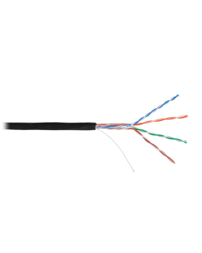 U/UTP 4pair, Cat5e, Solid, Out, PVC (NMC 4100B-BK). Кабель «витая пара» (LAN) для структурированных систем связи. NIKOMAX в Тамбове