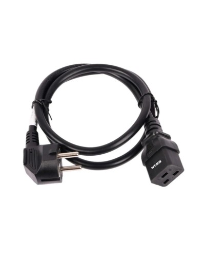 NTSS-PC19772 C19-Schuko проводник.:3х1.5мм2 3м 220/250В 16А черный. Кабель питания. NTSS в Тамбове