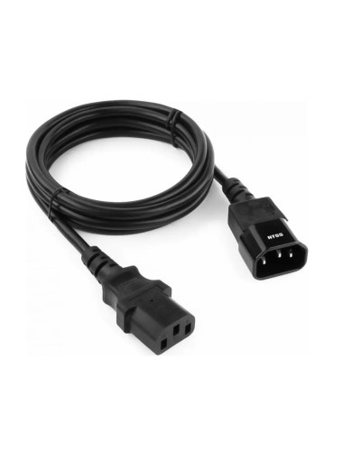 NTSS-PC13142 C13-С14 проводник.:3х0.75мм2 1.8м 220/250В 10А черный. Кабель питания. NTSS в Тамбове