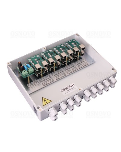 SP-IP8/1000PW. Устройство грозозащиты цепей Ethernet. OSNOVO в Тамбове