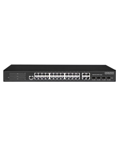 SW-8244/L(400W). Коммутатор 24-портовый  Gigabit Ethernet с PoE. OSNOVO в Тамбове