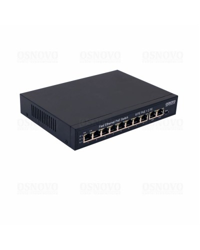 SW-21000(120W). Коммутатор 10-портовый  Fast Ethernet с PoE. OSNOVO в Тамбове