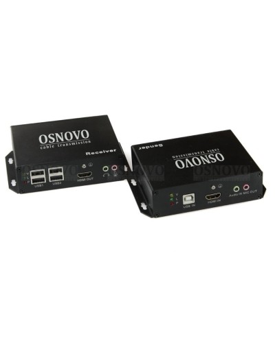 TLN-HiKMA/1+RLN-HiKMA/1. Удлинитель HDMI, USB, RS232, ИК-сигнала. OSNOVO в Тамбове