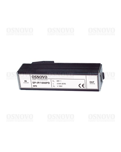 SP-IP/1000PD. Устройство грозозащиты цепей Ethernet. OSNOVO в Тамбове