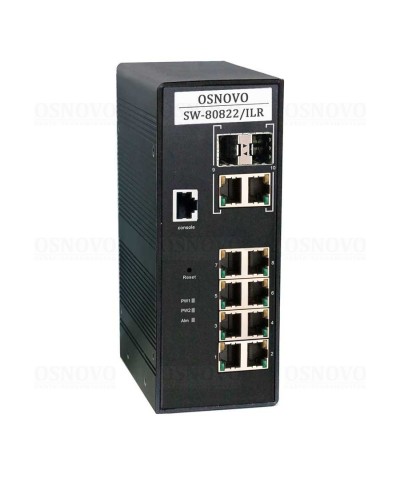 SW-80822/ILR. Коммутатор 10-портовый Gigabit Ethernet с PoE. OSNOVO в Тамбове