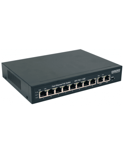 SW-20820(120W). Коммутатор 10-портовый  Gigabit Ethernet с PoE. OSNOVO в Тамбове
