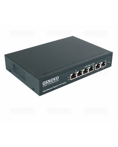 SW-20600/A(80W). Коммутатор Fast Ethernet на 6 портов. OSNOVO в Тамбове
