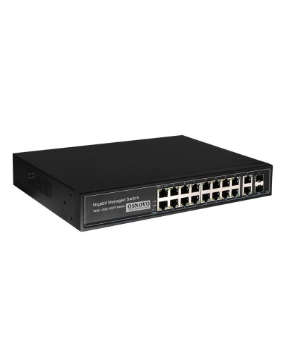 SW-8182/L(300W). Коммутатор 16-портовый  Gigabit Ethernet с PoE. OSNOVO в Тамбове