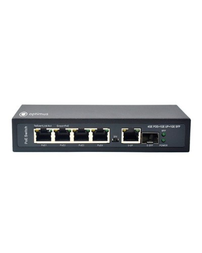 U1E-4G/1G/1S. Коммутатор с PoE . Optimus в Тамбове