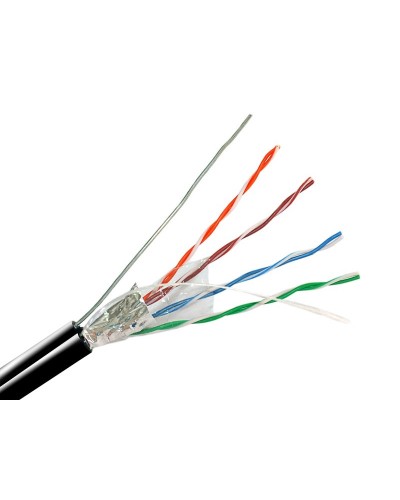 FTP-5e 4х2х0.51 Cu (outdoor) С ТРОСОМ. Кабель «витая пара» (LAN) для структурированных систем связи. Optimus в Тамбове