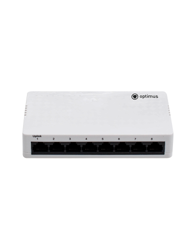 U1EN-7G/1G. Коммутатор 7-портовый. Optimus в Тамбове