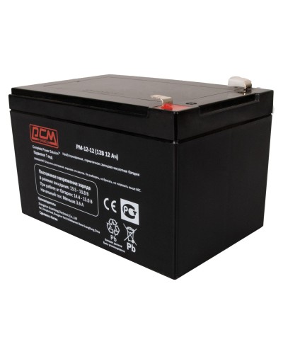 PM-12-12. Аккумулятор герметичный свинцово-кислотный. POWERCOM в Тамбове