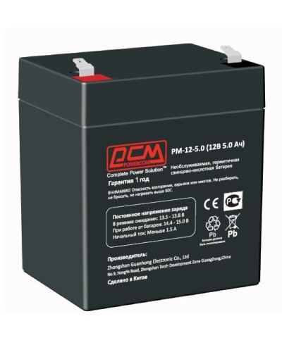 PM-12-5. Аккумулятор герметичный свинцово-кислотный. POWERCOM в Тамбове