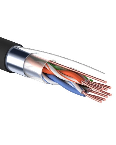 F/UTP 4PR 24AWG, CAT5e. OUTDOOR, 305м. PROconnect (01-0154). Кабель «витая пара» (LAN) для структурированных систем связи. PROCONNECT в Тамбове