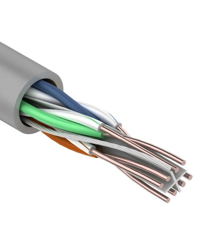 U/UTP 4PR 23AWG, CCA, CAT6, PVC, 305м. PROconnect (01-0047-3). Кабель «витая пара» (LAN) для структурированных систем связи. PROCONNECT в Тамбове