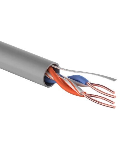 U/UTP 2PR 24AWG, CCA, CAT5e PVC, 305м. PROconnect (01-0022-3). Кабель «витая пара» (LAN) для структурированных систем связи. PROCONNECT в Тамбове