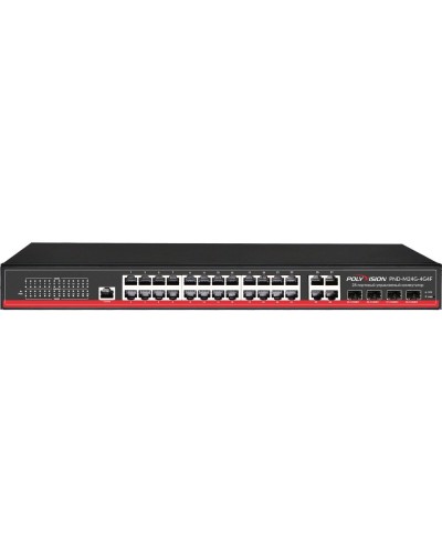 PND-M24G-4G4F. Коммутатор управляемый оптический 28 портовый. Polyvision в Тамбове
