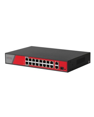 PND-16P-2G1F-BT2 (300W). Коммутатор гибридный 16+2+1 с PoE. Polyvision в Тамбове