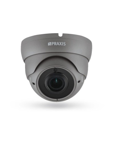 PE-7142IP 2.8-12 A/SD. Видеокамера IP купольная. Praxis в Тамбове