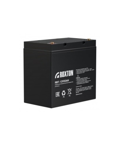 RBT-12V50AH. Аккумулятор герметичный свинцово-кислотный. ROXTON в Тамбове