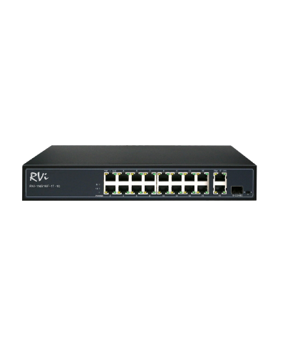 RVi-1NS16F-1T-1C. Коммутатор с питанием по PoE. RVi в Тамбове