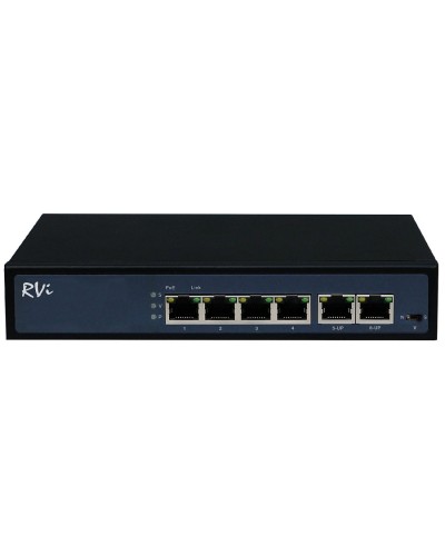 RVi-1NS04F-2T. Коммутатор с питанием по PoE. RVi в Тамбове