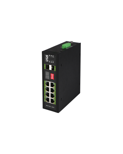 RVi-1NSIM8GP-2S. Коммутатор с питанием по PoE. RVi в Тамбове