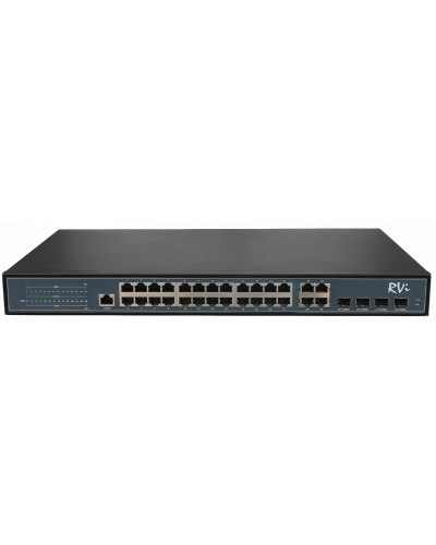 RVi-1NSM24G-4C. Коммутатор с питанием по PoE. RVi в Тамбове