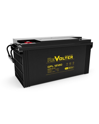 Revolter GPL 12120. Аккумулятор автомобильный герметичный свинцово-кислотный. Revolter в Тамбове