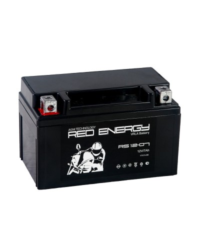 Red Energy RS 1207. Аккумулятор герметичный свинцово-кислотный стартерный. Red Energy в Тамбове