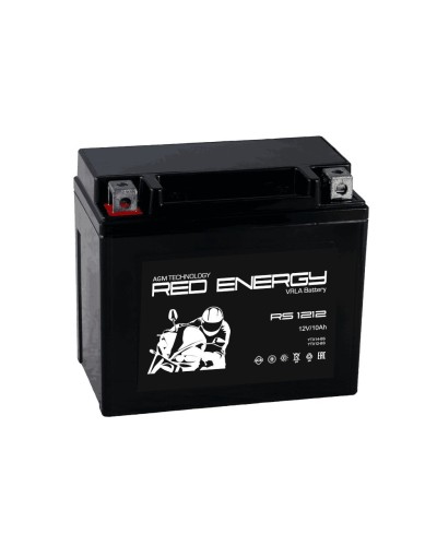 Red Energy RS 1212. Аккумулятор герметичный свинцово-кислотный стартерный. Red Energy в Тамбове