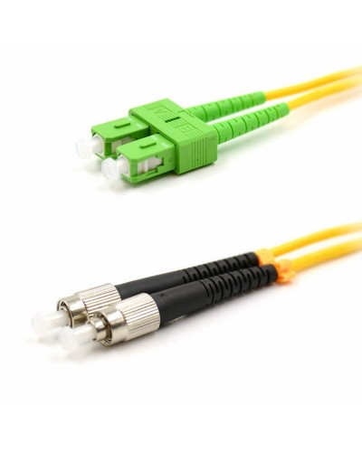Патч-корд оптический переходной (SM), 9/125 (OS2), SC/APC-FC/UPC, (Duplex), PVC, 5м REXANT (50-2857-1): Патч-корд оптический в Тамбове