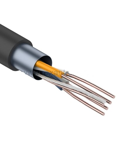 F/UTP, CAT 5e, PE, 2PR, 24AWG, OUTDOOR, SOLID, черный, 305м, REXANT (01-0124). Кабель «витая пара» (LAN) для структурированных систем связи. Rexant в Тамбове