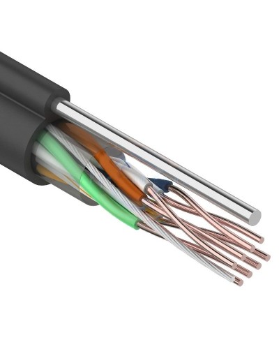 U/UTP 4PR 24AWG CAT5e 305м OUTDOOR+ТРОС*1 REXANT (01-0046). Кабель «витая пара» (LAN) для структурированных систем связи. Rexant в Тамбове