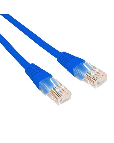 Патч-корд U/UTP CAT 6, RJ45-RJ45, 26AWG, LSZH, синий, 2м REXANT (02-0294-2). Патч-корд UTP. Rexant в Тамбове