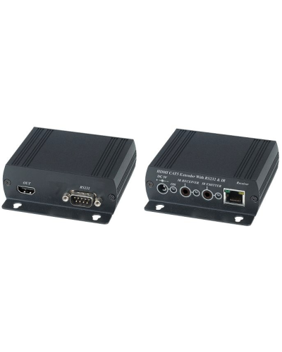 HE02. Комплект для передачи HDMI-сигнала и RS232. SC&T в Тамбове