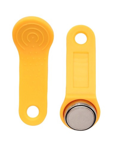 RW 1990 SLINEX (желтый). Ключ электронный Touch Memory с держателем. SLINEX в Тамбове