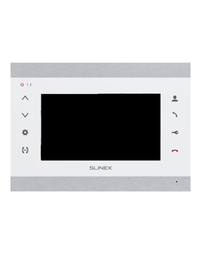 SL-07N Cloud (Silver+White). Монитор домофона цветной с функцией «свободные руки». SLINEX в Тамбове