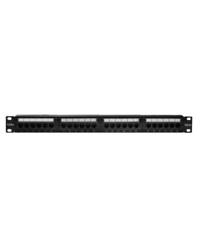 Патч-панель 19", 24хRJ-45, UTP, Cat.5e, 1U (10-0403): Патч-панель 19'' в Тамбове
