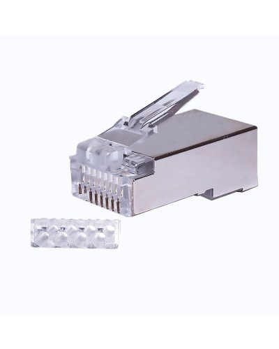 Коннекторы 8P8C FTP Cat.6 3U (RJ-45) (100шт) (10-0202). Разъем RJ-45. SUPRLAN в Тамбове