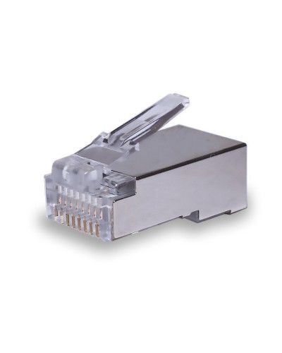 Коннекторы 8P8C FTP Cat.5e (RJ-45) (100шт) (10-0231). Разъем RJ-45. SUPRLAN в Тамбове