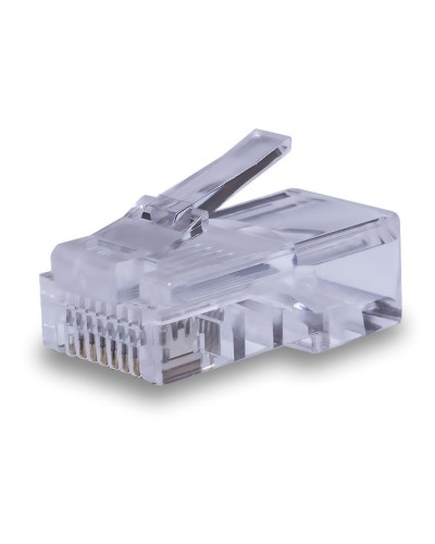 Коннекторы 8P8C UTP Cat.5e 50U (RJ-45) (100шт) (10-0207). Разъем RJ-45. SUPRLAN в Тамбове