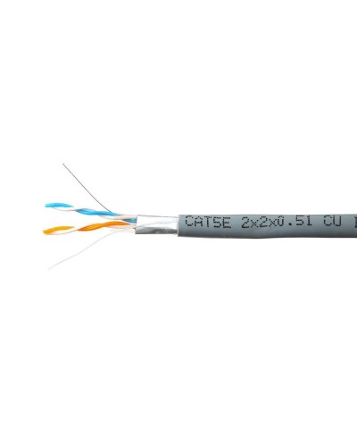 FTP indoor 2x2x24AWG Cu Light 100 (SkyNet)(1693106). Кабель «витая пара» (LAN) для структурированных систем связи. SkyNet в Тамбове