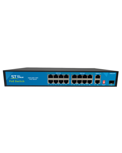 ST-S165POE PRO (версия 2). Сетевой PoE коммутатор. Space Technology в Тамбове