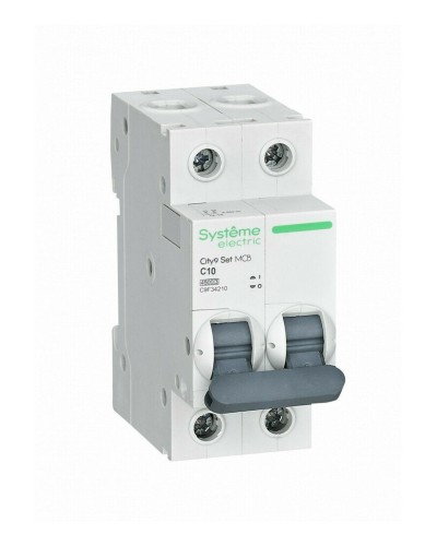 City9 Set 2P 10А 4.5kA С (C9F34210). Автоматический выключатель. Systeme Electric в Тамбове