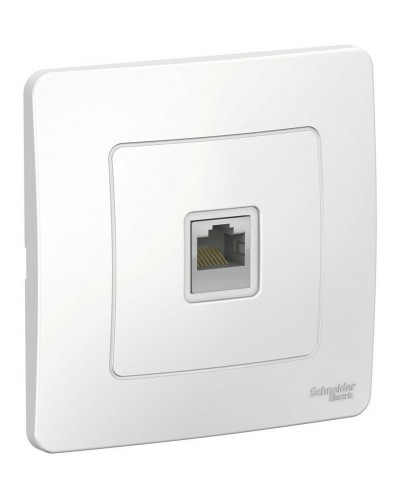 BLANCA розетка RJ45 1-местная, кат. 5Е, скрытой установки, белый (BLNIS045001). Розетка компьютерная. Systeme Electric в Тамбове