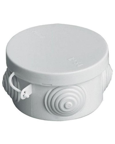 Коробка ОП D65х40мм, крышка, IP54, 4вх. (SQ1401-0101). Распаячная коробка. TDM ЕLECTRIC в Тамбове