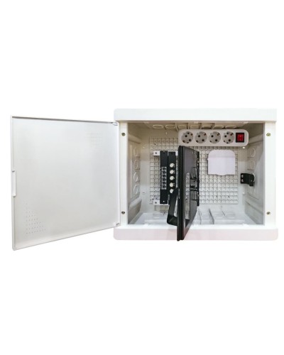 БМ-ВП-01, 420х320х150, ТВх4, ТФх5, 2 сетевых модуля, колодка питания (SQ0915-0201). Бокс мультимедийный. TDM ЕLECTRIC в Тамбове