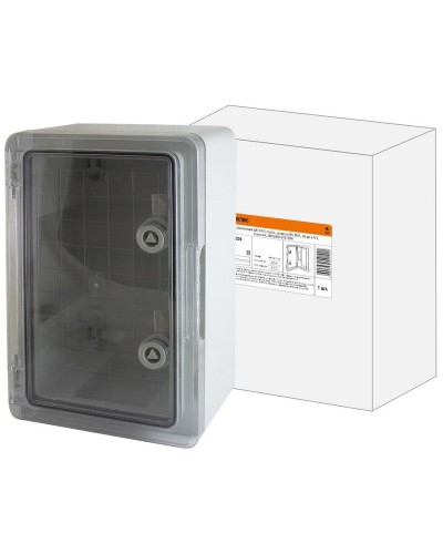 ЩМП-0-8, прозрачная крышка ABS, IP65, 700x500x250. Бокс пластиковый антивандальный. TDM ЕLECTRIC в Тамбове